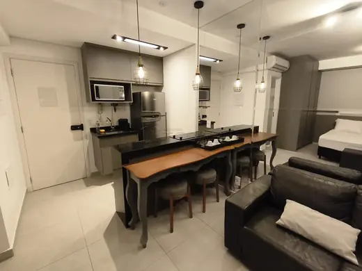 Apartamento Studio no bairro JARDIM TARRAF II, São José do Rio Preto/SP — foto do anúncio da Imobiliária Tebar